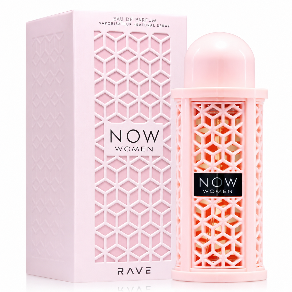 Lattafa Rave Now for Women Eau de Parfum Spray – 3.40 Ounce / 100 ml