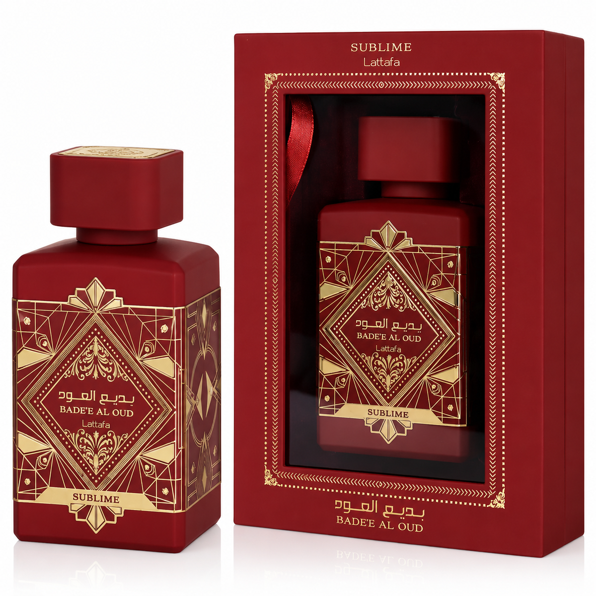 Lattafa Bade'e Al Oud Sublime for Unisex Eau de Parfum Spray – 3.40 Ounce / 100 ml
