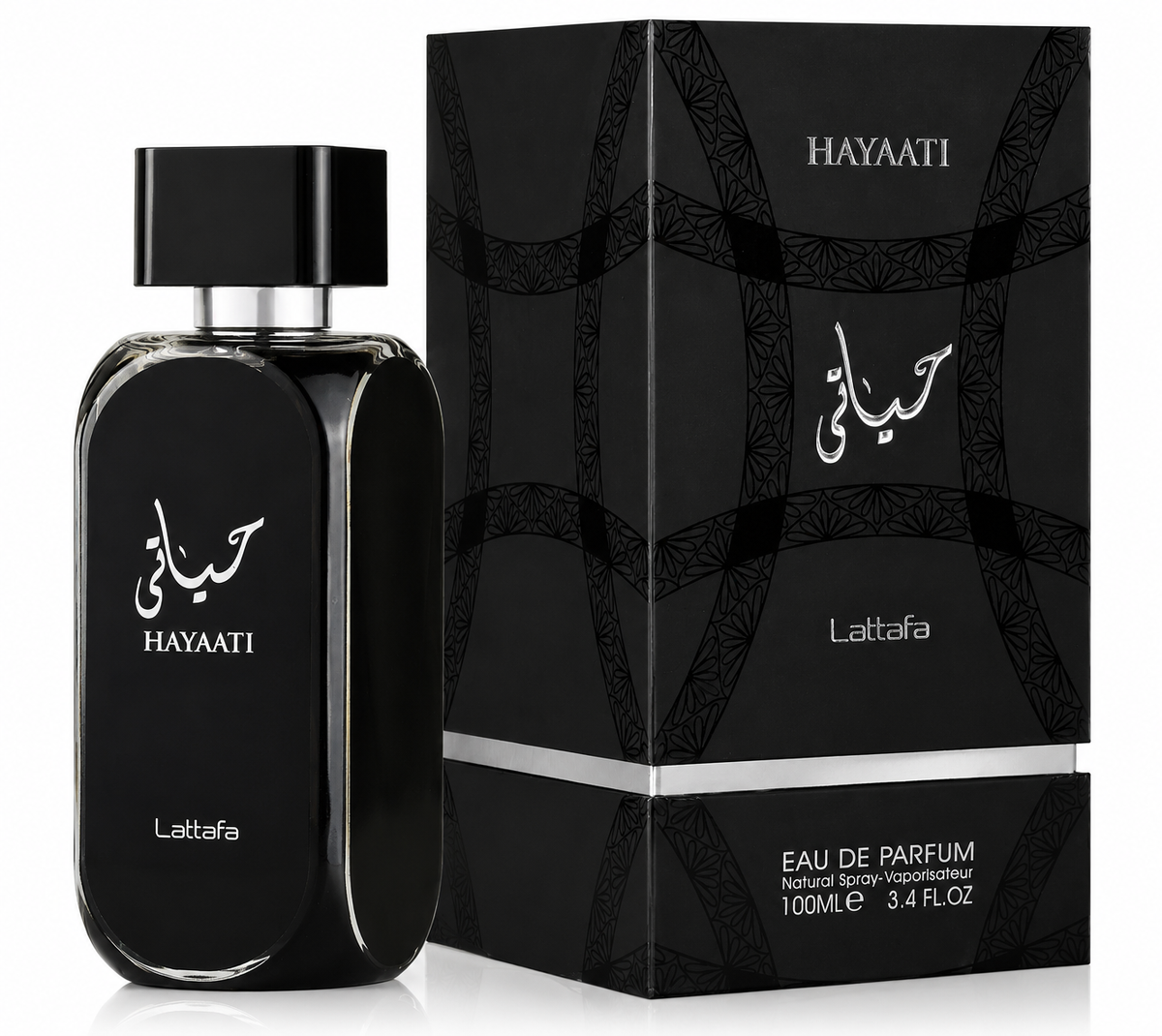 Lattafa Perfumes Hayaati for Men Eau de Parfum Spray – 3.40 Ounce / 100 ml