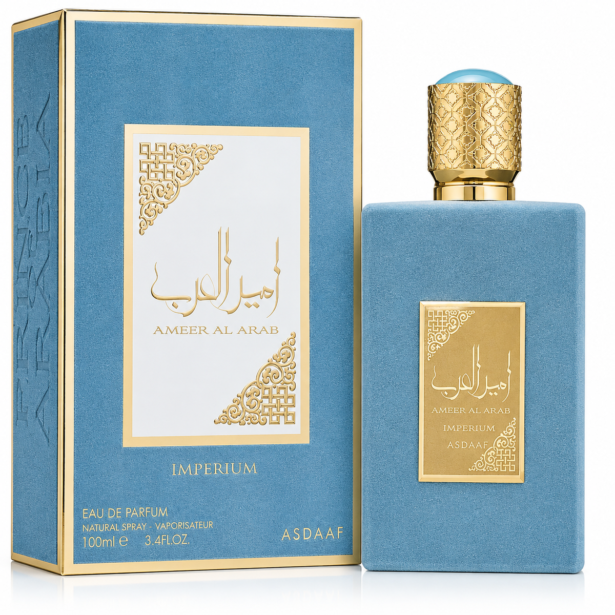 Lattafa Asdaaf Ameer Al Arab Imperium for Unisex Eau de Parfum Spray – 3.40 Ounce / 100 ml