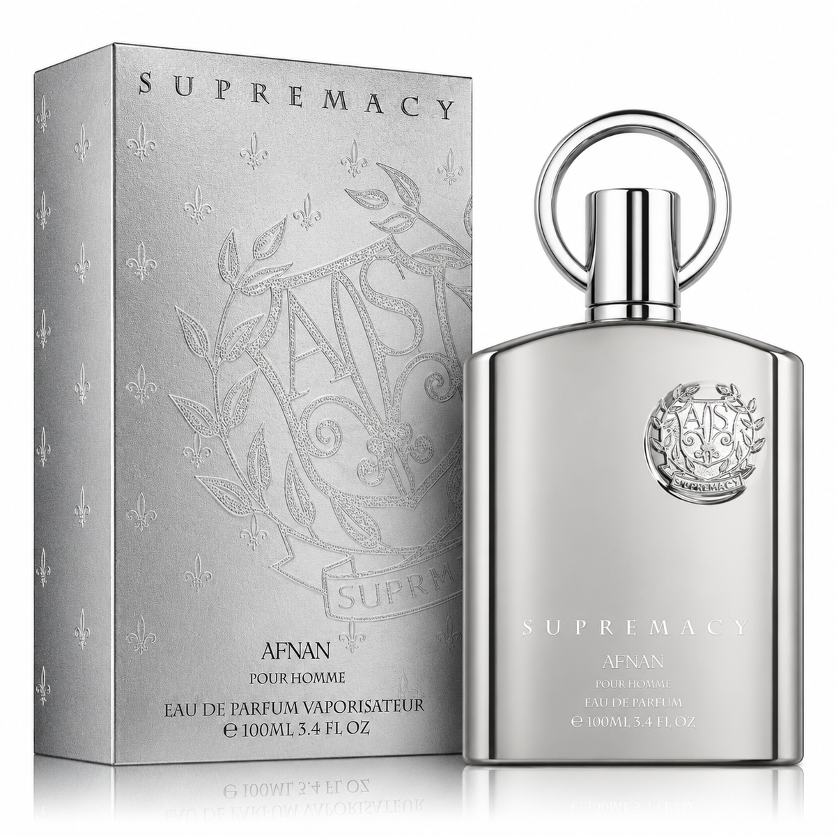 Afnan Supremacy Pour Homme for Men Eau de Parfum Spray – 3.4 Ounce / 100 ml