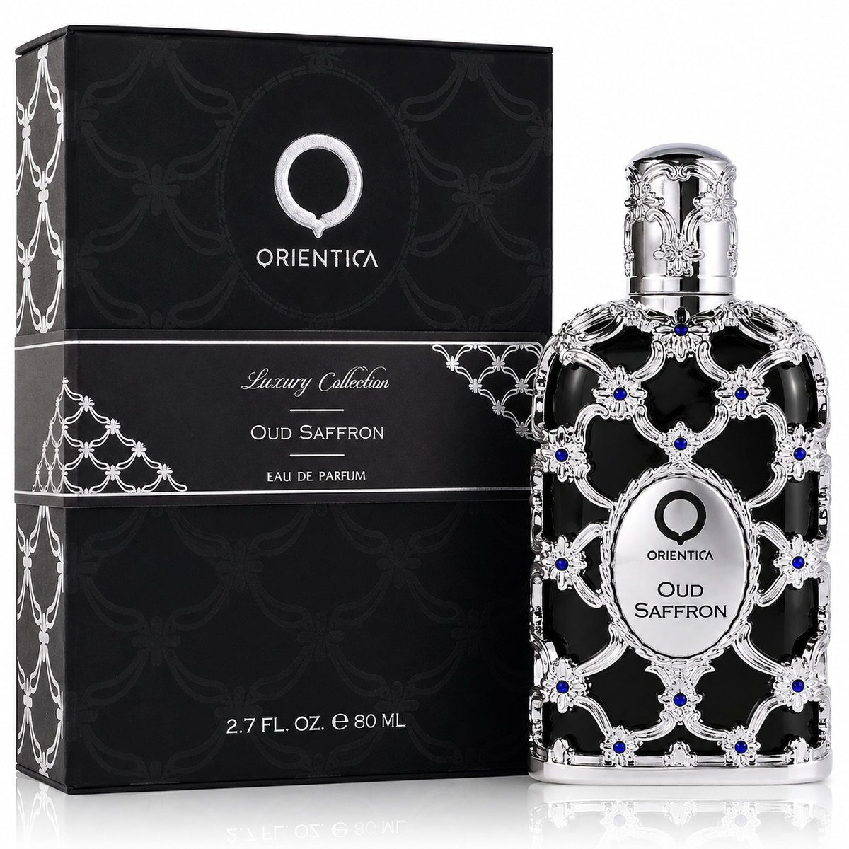 Orientica Oud Saffron Unisex Eau de Parfum Spray – 2.7 Ounce / 80 ml