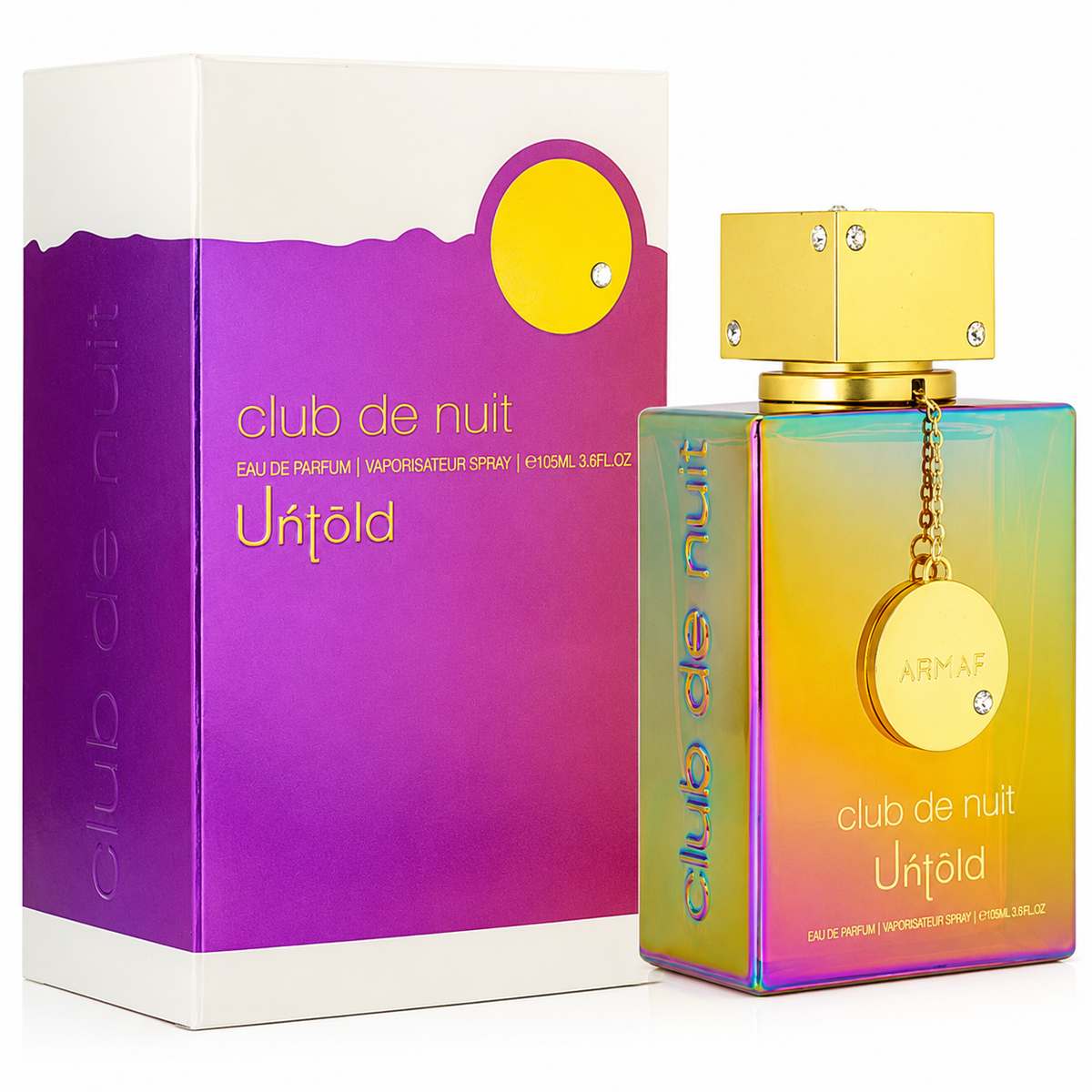 Armaf Club De Nuit Untold for Men Eau de Parfum Spray – 3.6 Ounce / 105 ml