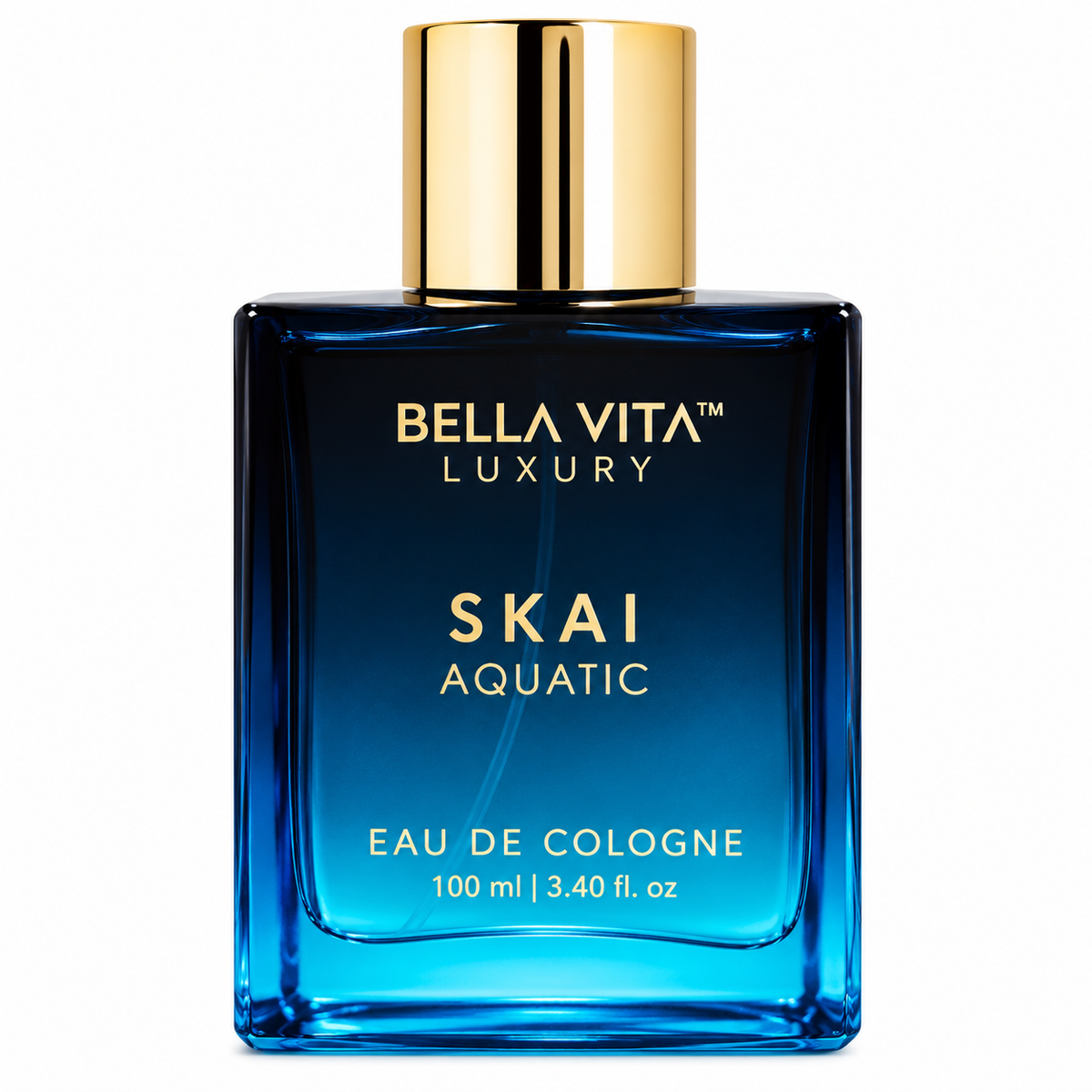 BellaVita Luxury SKAI Eau de Cologne – 3.40 Ounce / 100 ml Unisex Fragrance