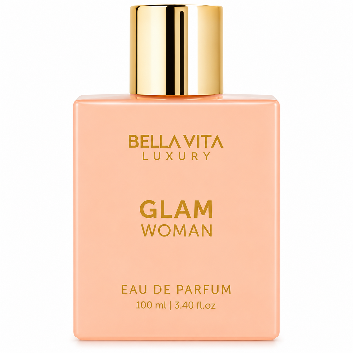 BellaVita Luxury Glam Eau de Parfum for Women – 3.40 Ounce / 100 ml