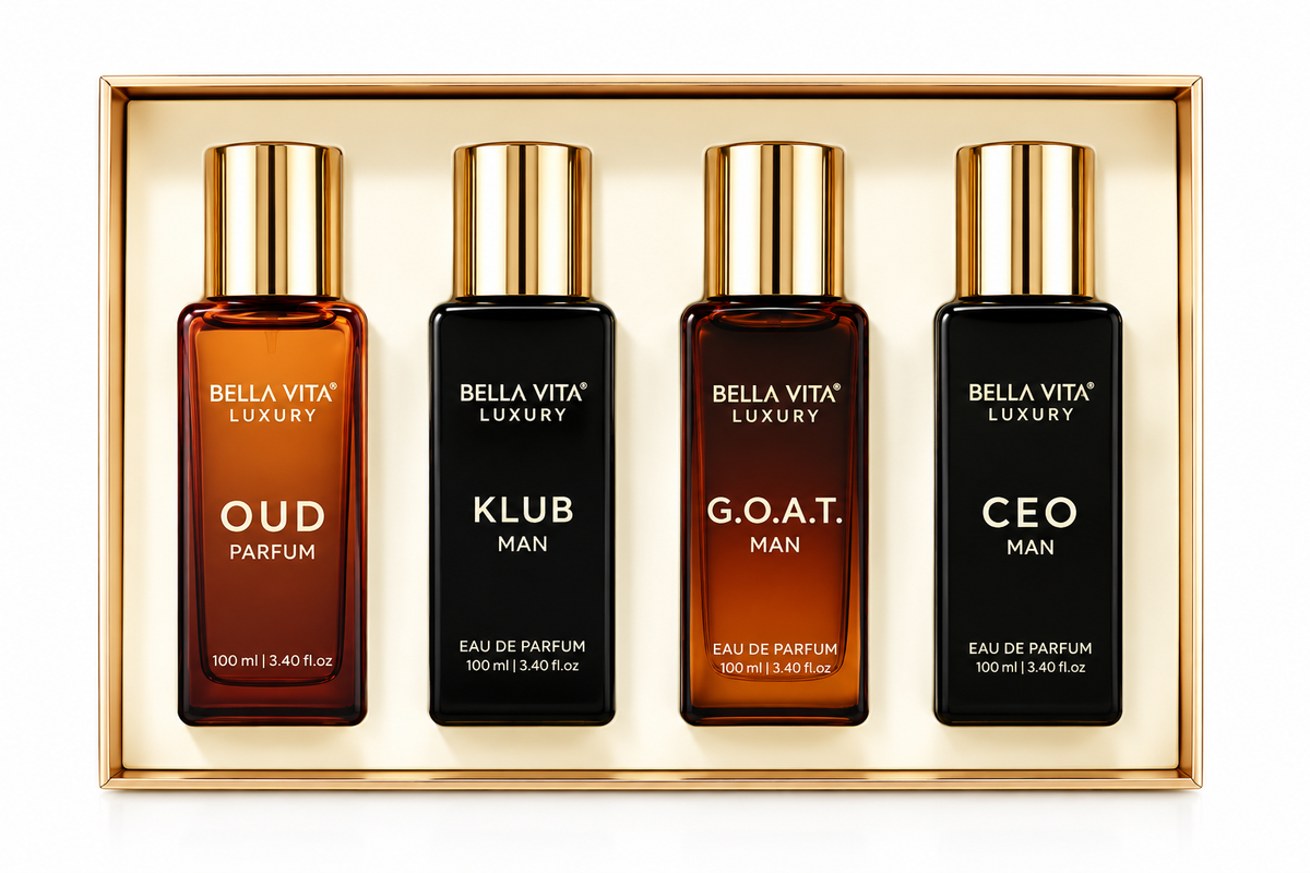 BellaVita Luxury Men’s Eau de Parfum Gift Set – 3.40 Ounce / 100 ml