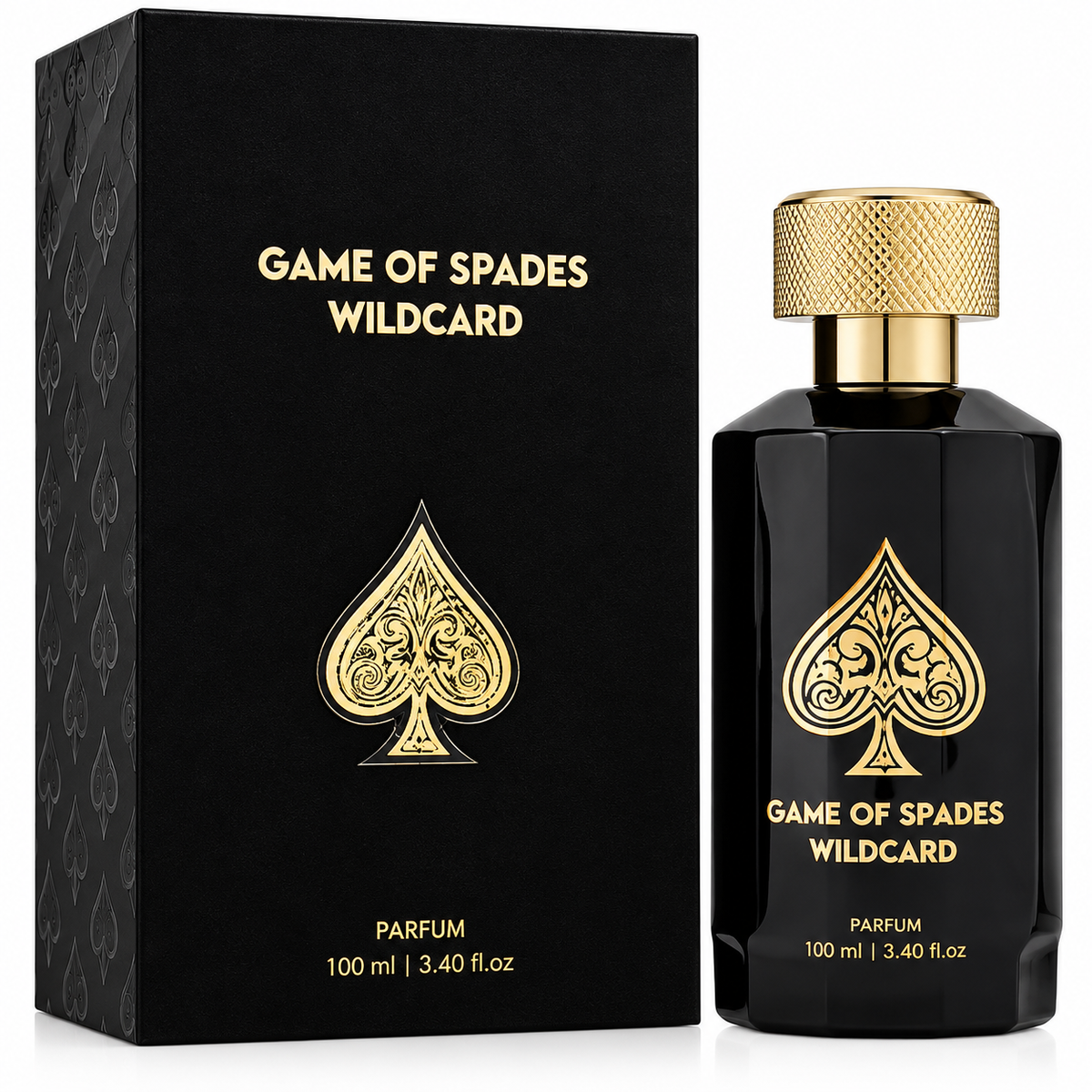 Jo Milano Game of Spades Wildcard Parfum Spray for Men – 3.40 Ounce / 100 ml