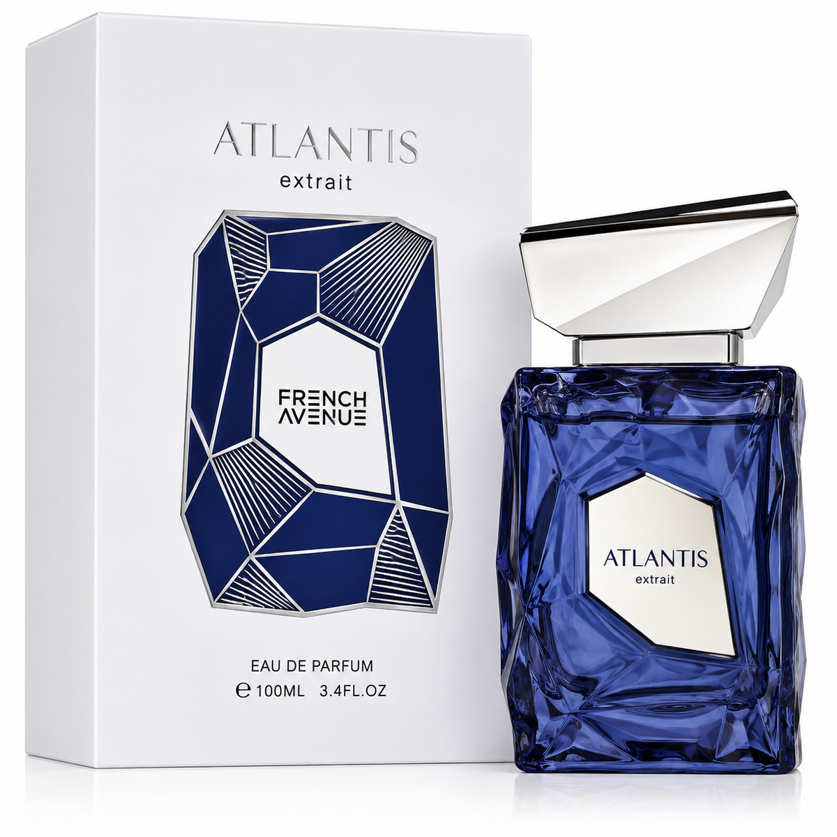 Fragrance World French Avenue Atlantis Extrait de Parfum for Unisex – 3.40 Ounce / 100 ml