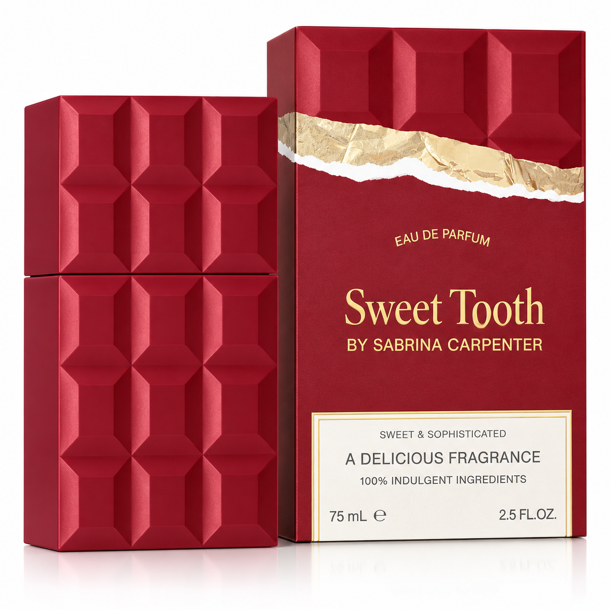 Scent Beauty Sabrina Carpenter Sweet Tooth Cherry Baby Eau de Parfum for Women – 2.5 Ounce / 75 ml